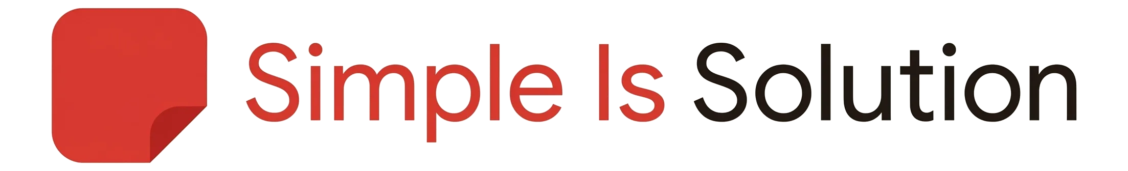 Simple Is Solution